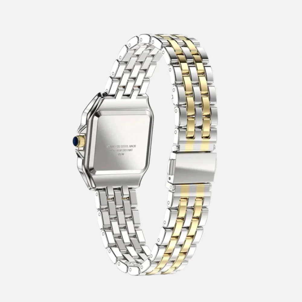 Panthere Classic Square Two-Tone Watch